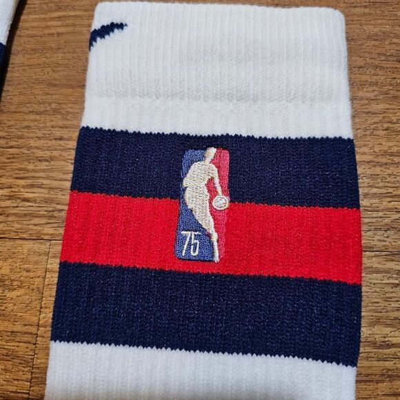 Nike NBA 75th Anniversary United States USA Basketball Socks Team Issued Large L - Picture 3 of 10